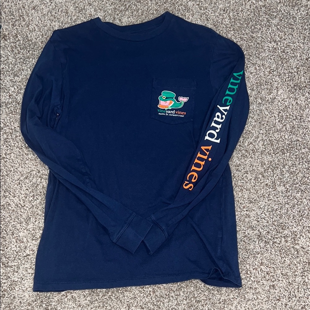 Vineyard Vines St. Patrick’s long sleeve shirt